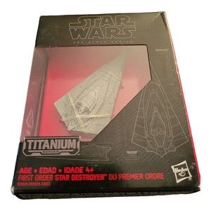 Star Wars Titanium Black Series First Order Star Destroyer